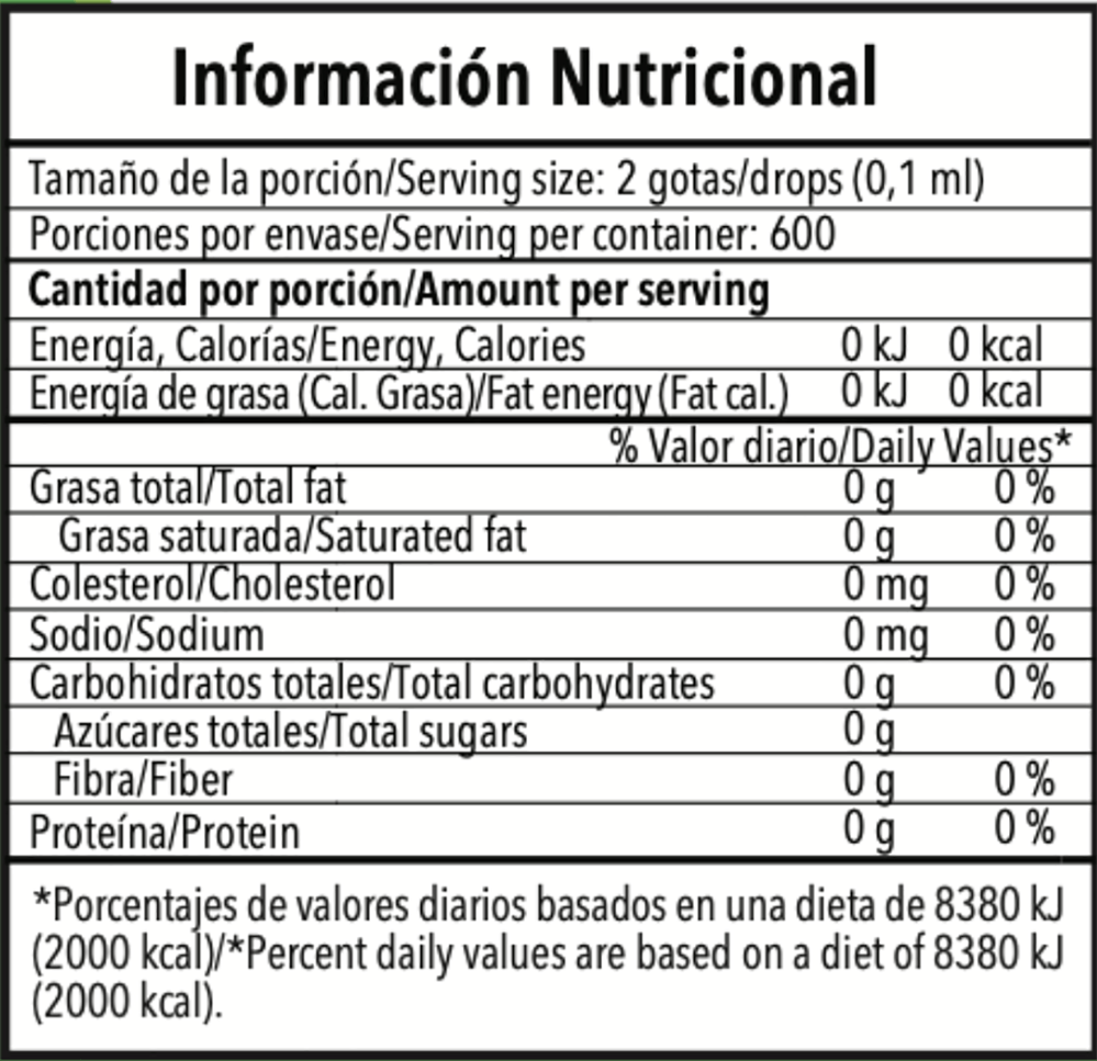 endulzante sin calorias